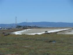 Salt pans in San Francisco Bay
